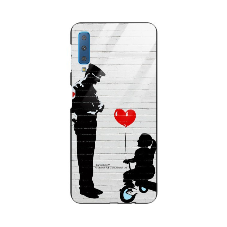 Etui Samsung GALAXY A7 2018, ST_BANKSY_2020-2-101 Wzory - FunnyCase