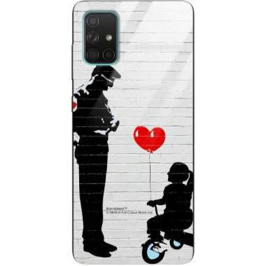 Etui Samsung GALAXY A71, ST_BANKSY_2020-2-101 Wzory - FunnyCase