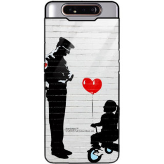 Etui Samsung GALAXY A80, ST_BANKSY_2020-2-101 Wzory - FunnyCase