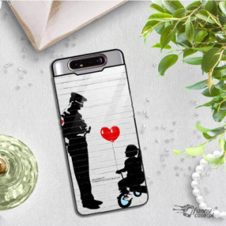 Etui Samsung GALAXY A80, ST_BANKSY_2020-2-101 Wzory - FunnyCase