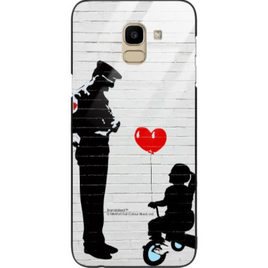 Etui Samsung GALAXY J6 2018, ST_BANKSY_2020-2-101 Wzory - FunnyCase