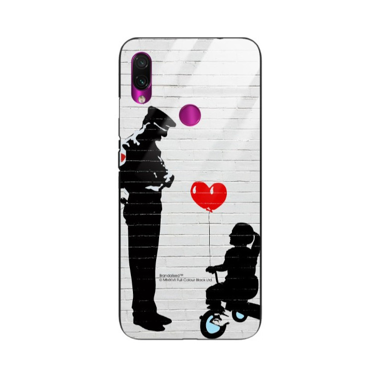 ETUI BLACK CASE GLASS NA TELEFON XIAOMI REDMI NOTE 7  ST_BANKSY_2020-2-101