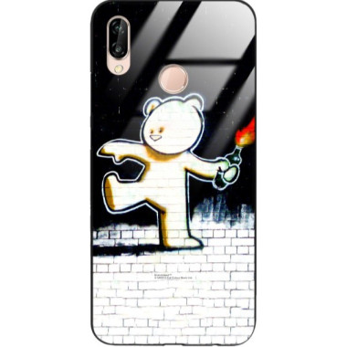 Etui Huawei P20 LITE, ST_BANKSY_2020-2-103 Wzory - FunnyCase