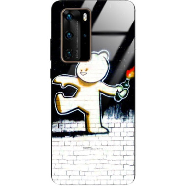 Etui Huawei P40 PRO, ST_BANKSY_2020-2-103 Wzory - FunnyCase