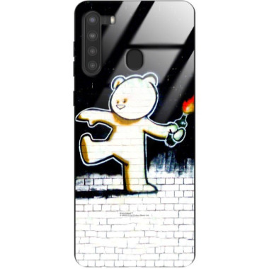 Etui Samsung GALAXY A21, ST_BANKSY_2020-2-103 Wzory - FunnyCase