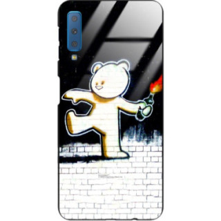 Etui Samsung GALAXY A7 2018, ST_BANKSY_2020-2-103 Wzory - FunnyCase