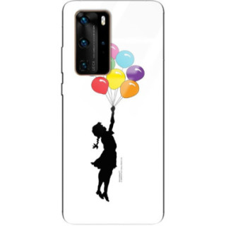 Etui Huawei P40 PRO, ST_BANKSY_2020-2-105 Wzory - FunnyCase