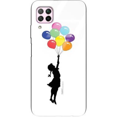 Etui Huawei P40 LITE, ST_BANKSY_2020-2-105 Wzory - FunnyCase