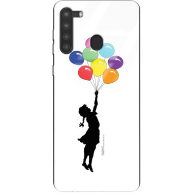 Etui Samsung GALAXY A21, ST_BANKSY_2020-2-105 Wzory - FunnyCase