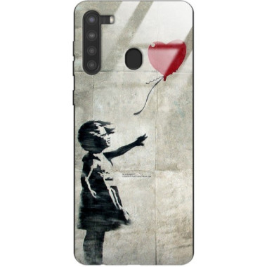 Etui Samsung GALAXY A21, ST_BANKSY_2020-2-106 Wzory - FunnyCase