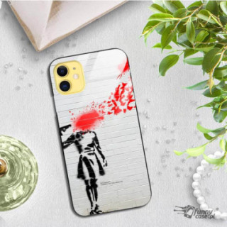 Etui Apple IPHONE 11, ST_BANKSY_2020-2-107 Wzory - FunnyCase