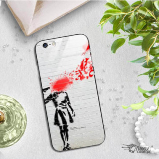 Etui Apple IPHONE 6 / 6S, ST_BANKSY_2020-2-107 Wzory - FunnyCase