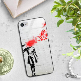 Etui Apple IPHONE 7 / 8, ST_BANKSY_2020-2-107 Wzory - FunnyCase