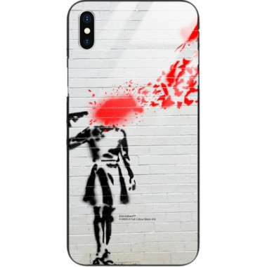 Etui Apple IPHONE X / XS, ST_BANKSY_2020-2-107 Wzory - FunnyCase