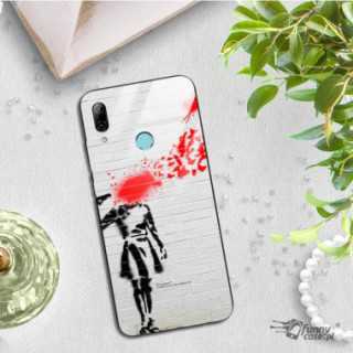 Etui Huawei P SMART 2019, ST_BANKSY_2020-2-107 Wzory - FunnyCase