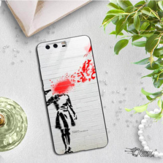 Etui Huawei P10, ST_BANKSY_2020-2-107 Wzory - FunnyCase