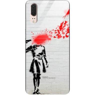 Etui Huawei P20, ST_BANKSY_2020-2-107 Wzory - FunnyCase