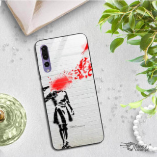 Etui Huawei P20 PRO, ST_BANKSY_2020-2-107 Wzory - FunnyCase