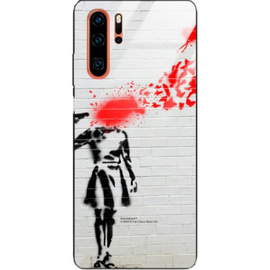 Etui Huawei P30 PRO, ST_BANKSY_2020-2-107 Wzory - FunnyCase