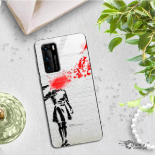 Etui Huawei P40, ST_BANKSY_2020-2-107 Wzory - FunnyCase