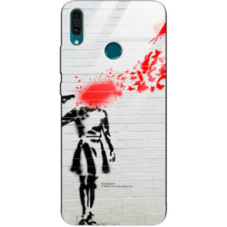 Etui Huawei Y9 2019, ST_BANKSY_2020-2-107 Wzory - FunnyCase