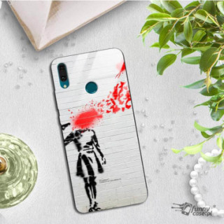 Etui Huawei Y9 2019, ST_BANKSY_2020-2-107 Wzory - FunnyCase