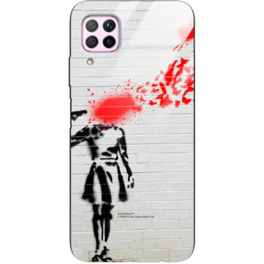 Etui Huawei P40 LITE, ST_BANKSY_2020-2-107 Wzory - FunnyCase