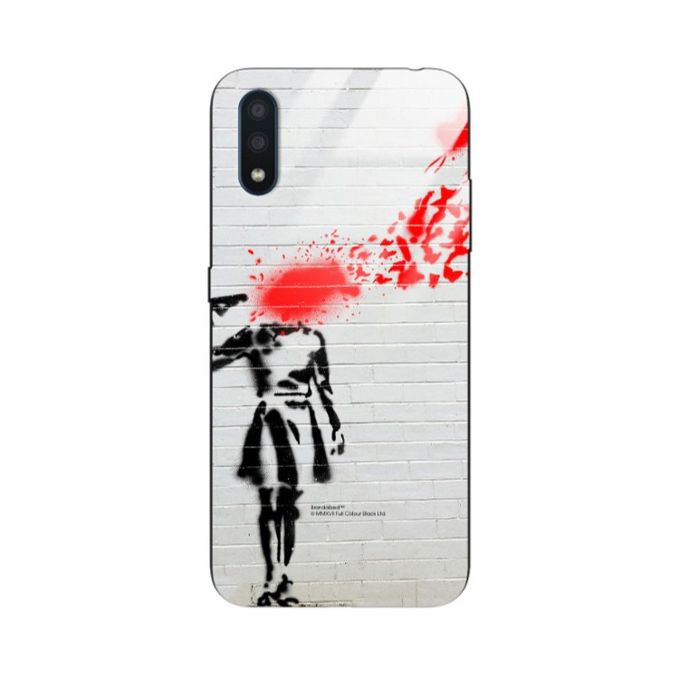 Etui Samsung GALAXY A01, ST_BANKSY_2020-2-107 Wzory - FunnyCase