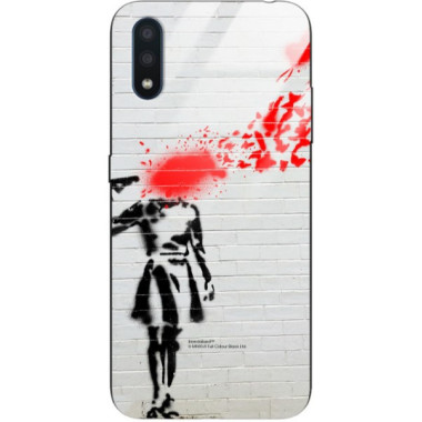 Etui Samsung GALAXY A01, ST_BANKSY_2020-2-107 Wzory - FunnyCase