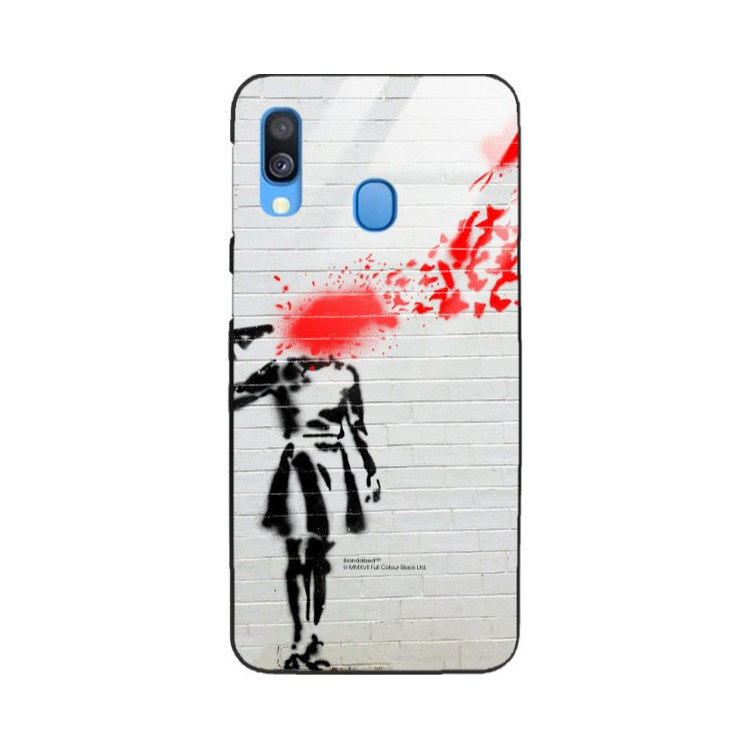 Etui Samsung GALAXY A40, ST_BANKSY_2020-2-107 Wzory - FunnyCase