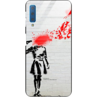 Etui Samsung GALAXY A7 2018, ST_BANKSY_2020-2-107 Wzory - FunnyCase