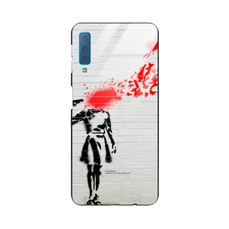 Etui Samsung GALAXY A7 2018, ST_BANKSY_2020-2-107 Wzory - FunnyCase