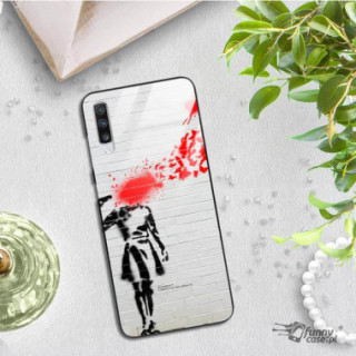 Etui Samsung GALAXY A70, ST_BANKSY_2020-2-107 Wzory - FunnyCase