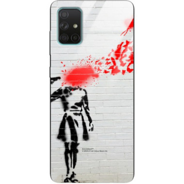 Etui Samsung GALAXY A71, ST_BANKSY_2020-2-107 Wzory - FunnyCase