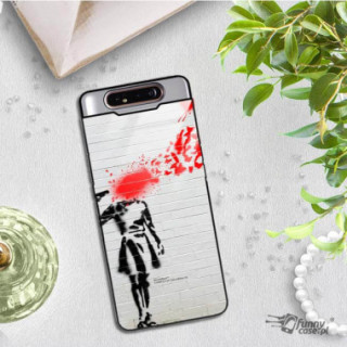 Etui Samsung GALAXY A80, ST_BANKSY_2020-2-107 Wzory - FunnyCase