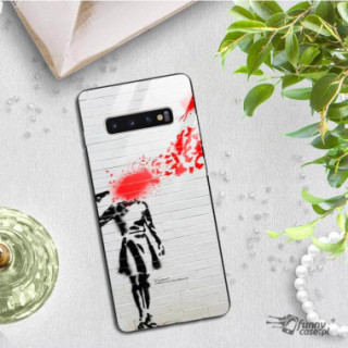 Etui Samsung GALAXY S10 PLUS, ST_BANKSY_2020-2-107 Wzory - FunnyCase