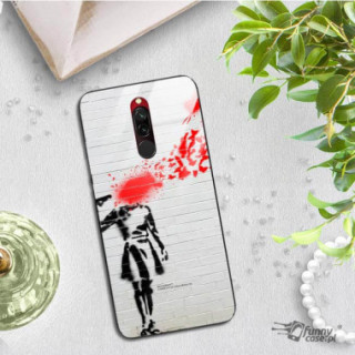 Etui Xiaomi REDMI 8, ST_BANKSY_2020-2-107 Wzory - FunnyCase