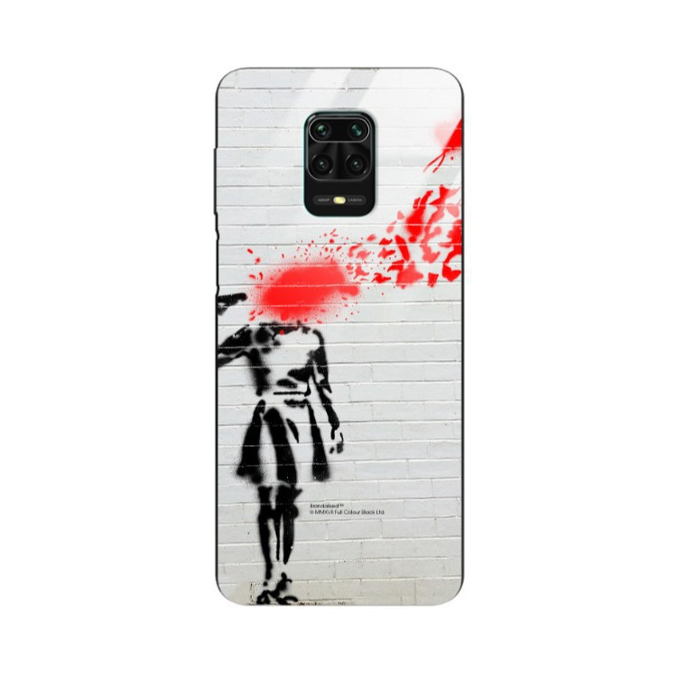 ETUI BLACK CASE GLASS NA TELEFON XIAOMI REDMI NOTE 9S / 9 PRO / 9 PRO MAX  ST_BANKSY_2020-2-107