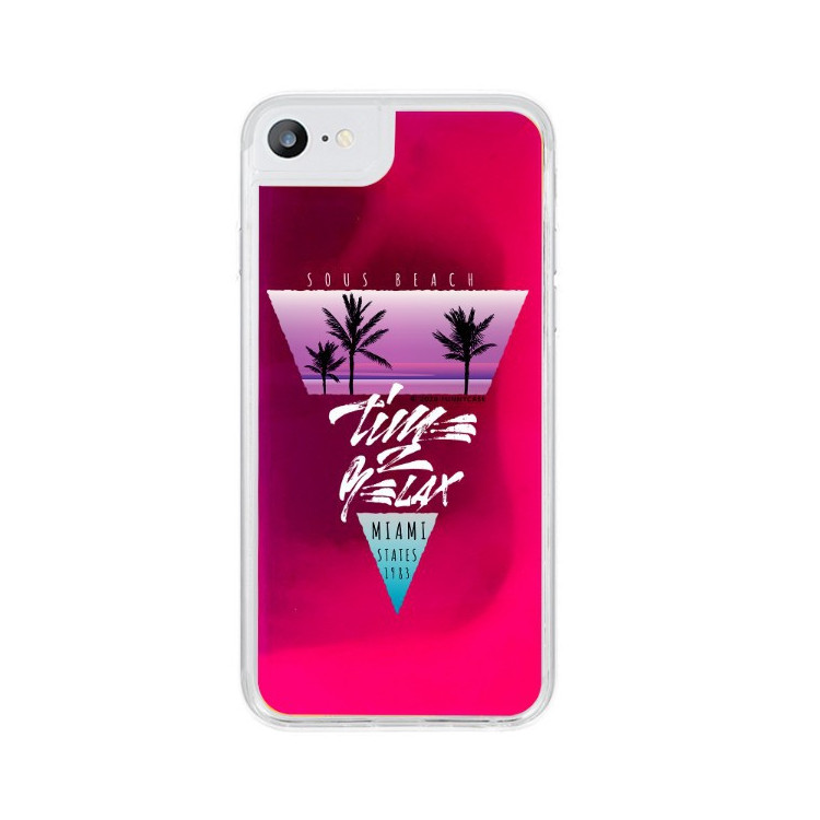 ETUI LIQUID NEON NA TELEFON APPLE IPHONE 6 / 6S RÓŻOWY ST_SAND-2020-2-100