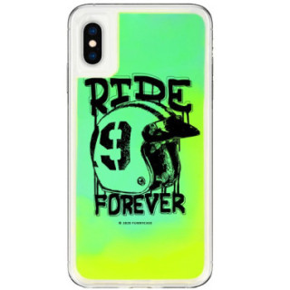 ETUI LIQUID NEON NA TELEFON APPLE IPHONE X / XS ZIELONY...