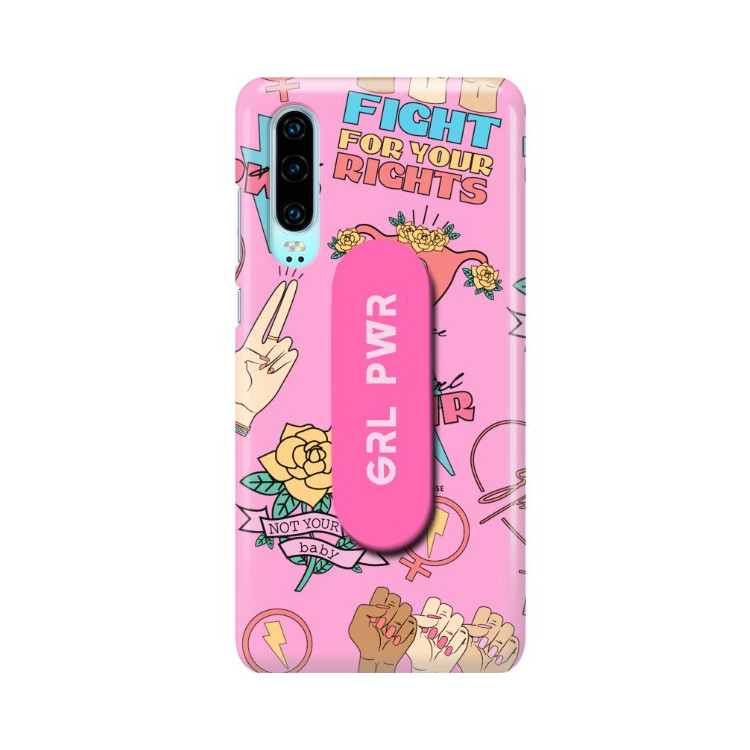 Etui Huawei P30, Etui Multiband Wzory 2020-1 Wielokolorowy - FunnyCase