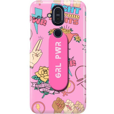 Etui Nokia 8.1 / X7, Etui Multiband Wzory 2020-1 Wielokolorowy - FunnyCase