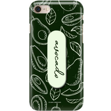 HAFT KORONKA ETUI NA TELEFON IPHONE 7 / 8 PLUS CZARNY