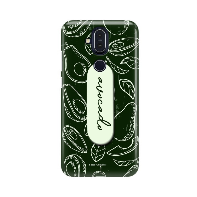 Etui Nokia 8.1 / X7, Etui Multiband Wzory 2020-1 Wielokolorowy - FunnyCase