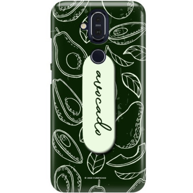 Etui Nokia 8.1 / X7, Etui Multiband Wzory 2020-1 Wielokolorowy - FunnyCase