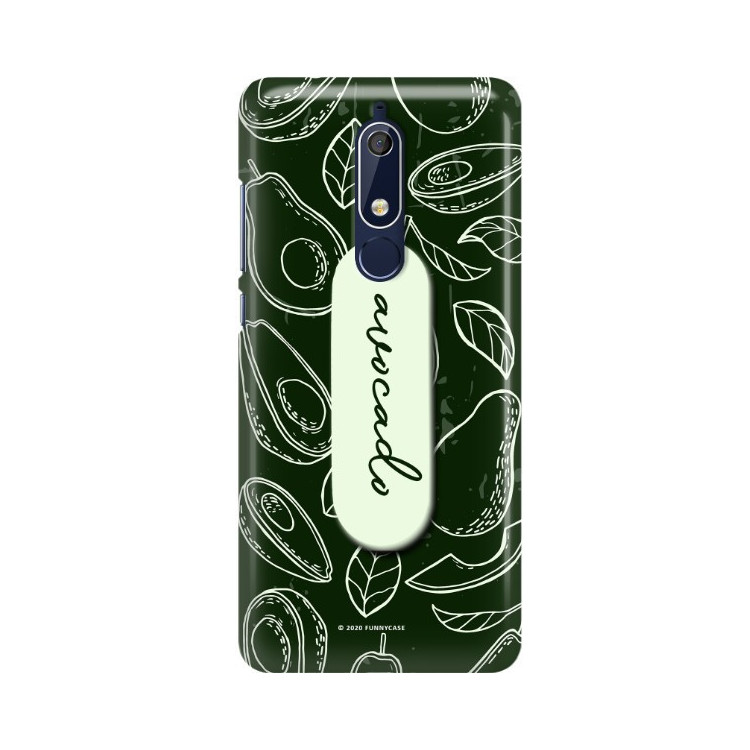 Etui Nokia 5.1, Etui Multiband Wzory 2020-1 Wielokolorowy - FunnyCase