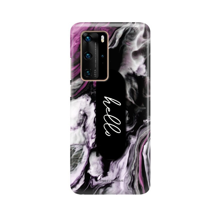 Etui Huawei P40, Etui Multiband Wzory 2020-1 Wielokolorowy - FunnyCase