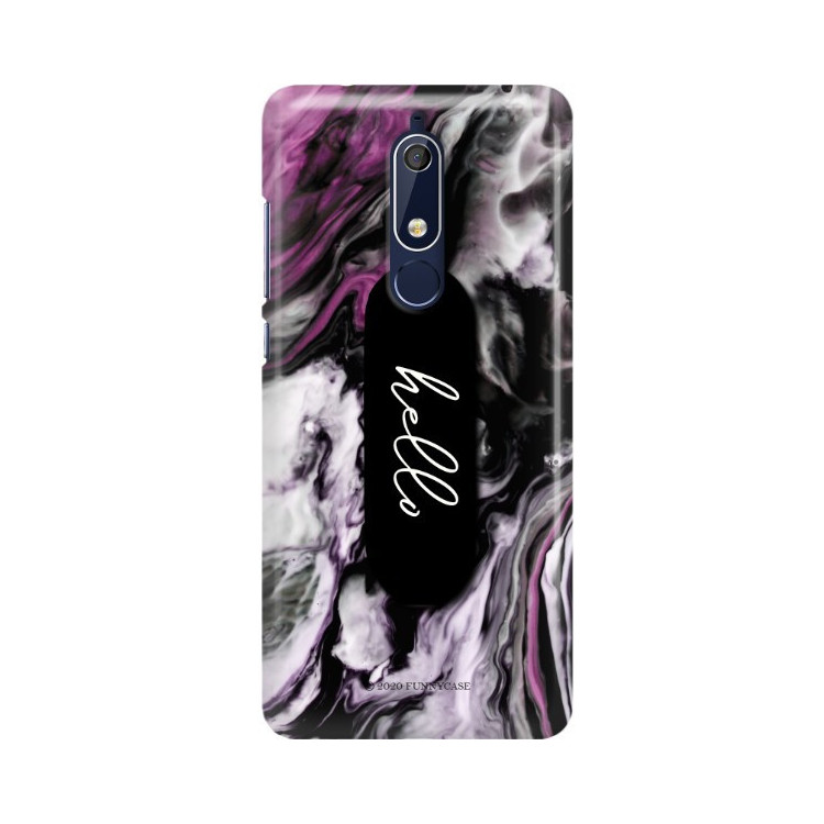 Etui Nokia 5.1, Etui Multiband Wzory 2020-1 Wielokolorowy - FunnyCase