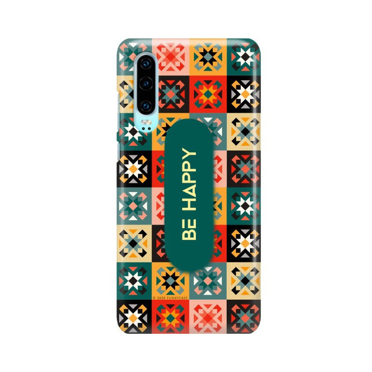 Etui Huawei P30, Etui Multiband Wzory 2020-1 Wielokolorowy - FunnyCase