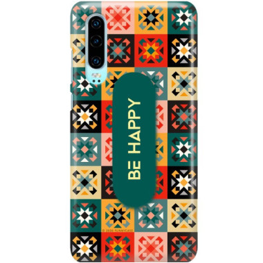 Etui Huawei P30, Etui Multiband Wzory 2020-1 Wielokolorowy - FunnyCase